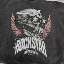 Rockstar Legends Washed Oversized T-Shirt - IMG