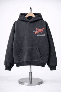 Saint Heavyweight Oversized Hoodie – Vintage Washed Cotton - IMG