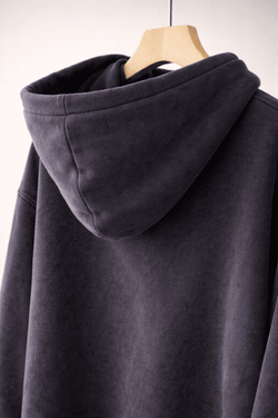 Saint Heavyweight Oversized Hoodie – Vintage Washed Cotton - IMG
