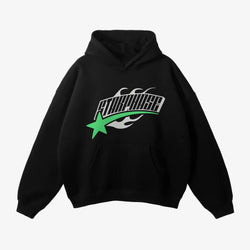 Shooting Star Oversized Fleece Hoodie - IMG