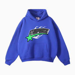 Shooting Star Oversized Fleece Hoodie - IMG