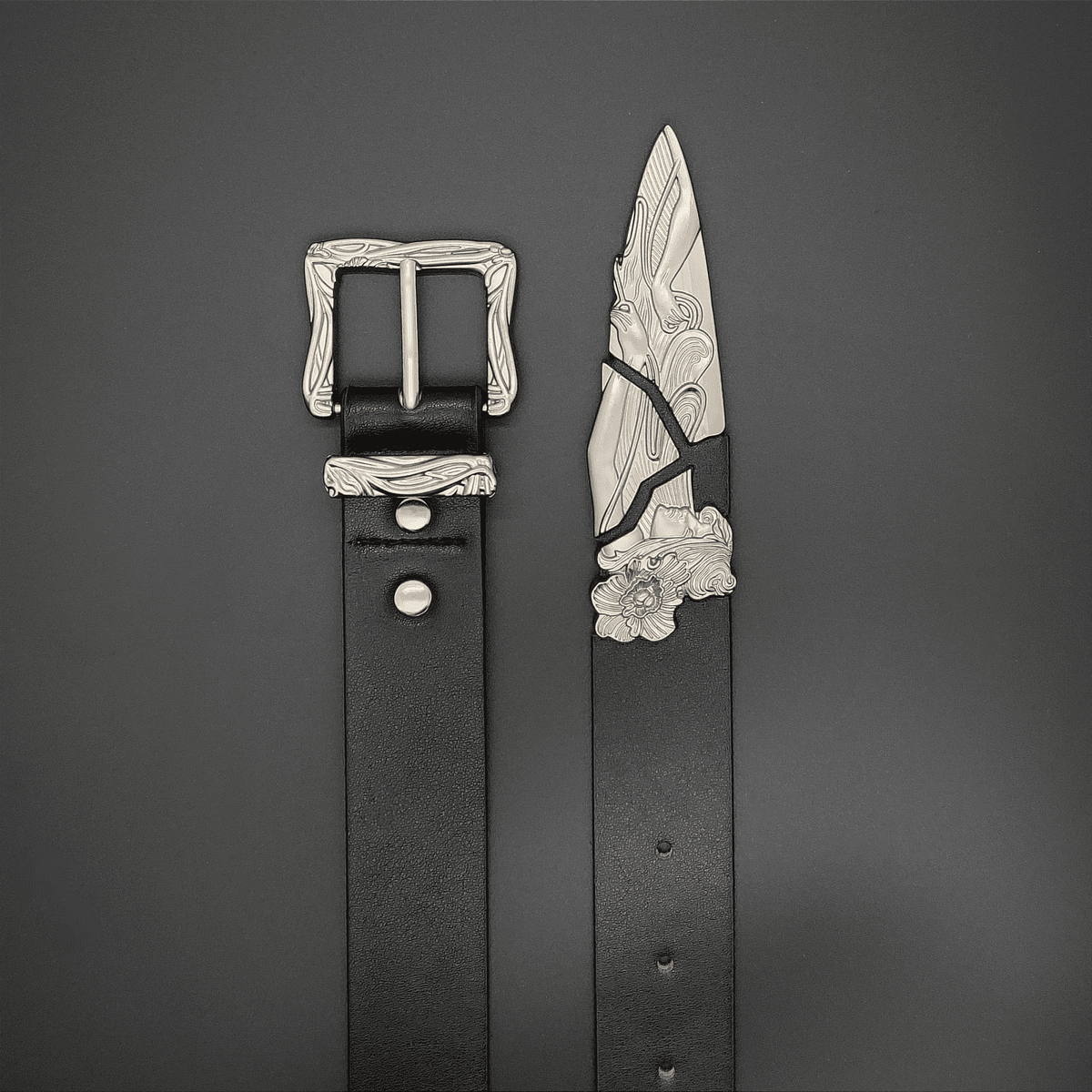 Siren Archival Belt // Irregular Silver Sculptural Edition - IMG