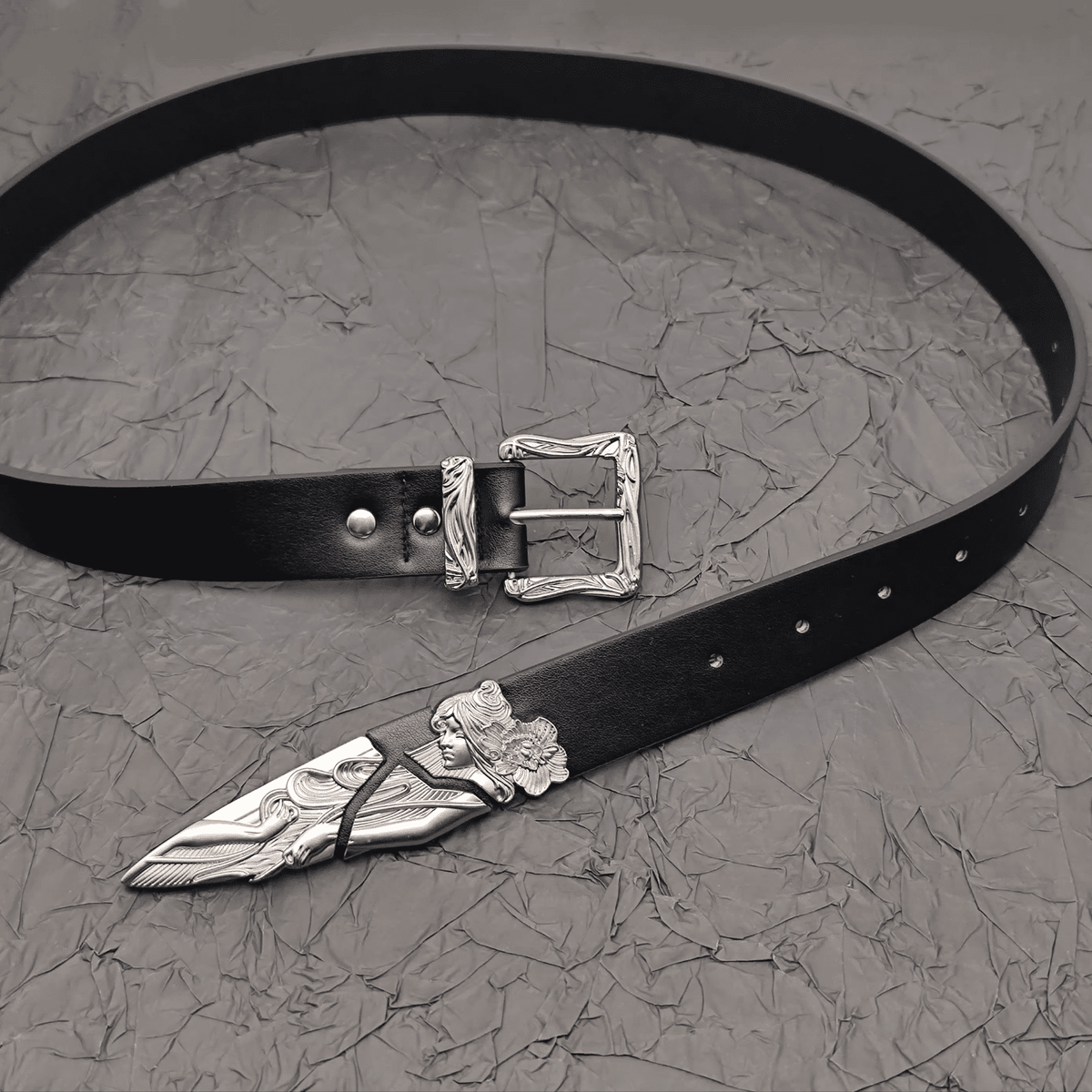 Siren Archival Belt // Irregular Silver Sculptural Edition - IMG