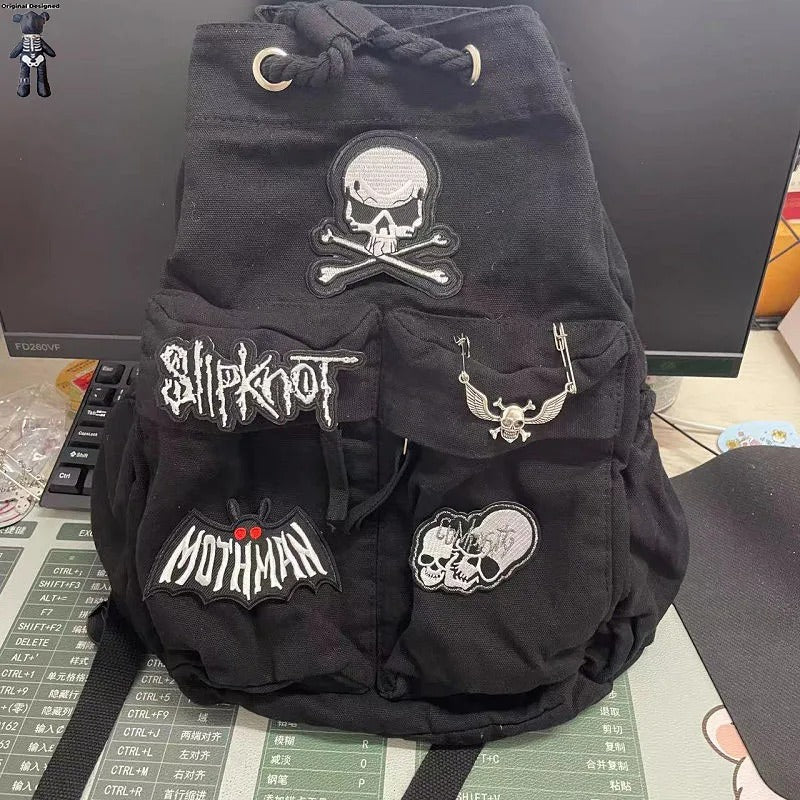 Skull Phase Harajuku Gothic Backpack