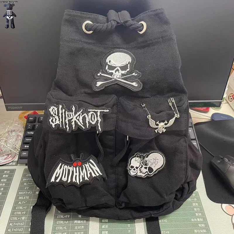Skull Phase Harajuku Gothic Backpack