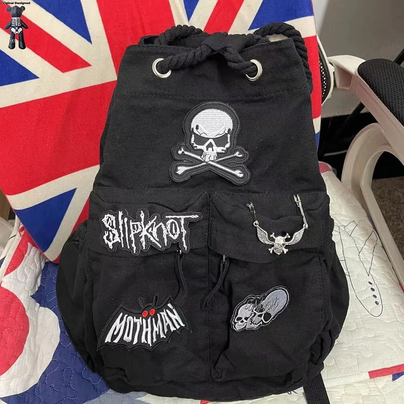 Skull Phase Harajuku Gothic Backpack