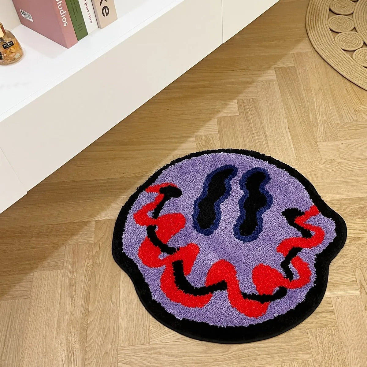 Smiley Face Statement Rug - IMG