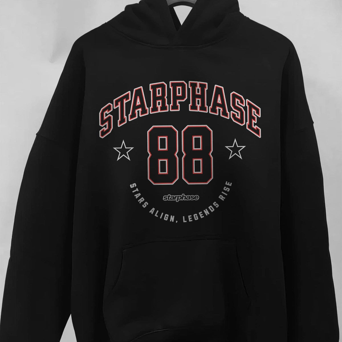Starphase 88 Oversized Fleece Graphic Hoodie - IMG