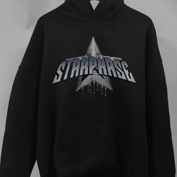 Starphase Chrome Logo Oversized Fleece Hoodie - IMG