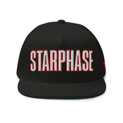 Starphase Letter Flat Bill Snapback Hat - IMG