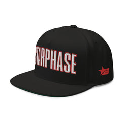 Starphase Letter Flat Bill Snapback Hat - IMG