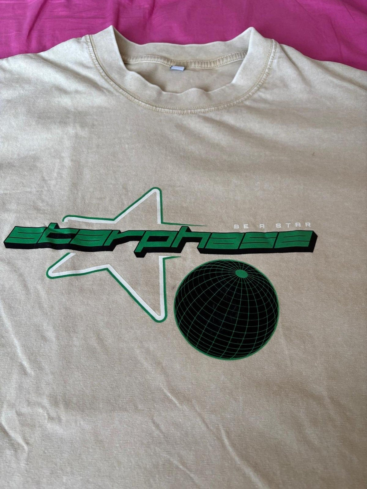 Starphase Sci-Fi Oversized Washed Graphic T-Shirt - IMG