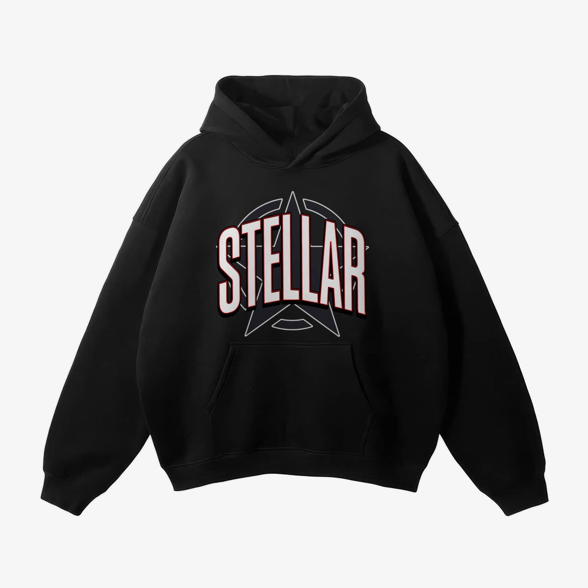 Stellar Oversized Fleece Graphic Hoodie - IMG