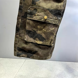 Tactical Multi-Pocket Camo Baggy Cargo Jeans - IMG