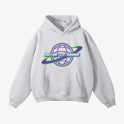 The Globe Oversized Fleece Hoodie - IMG