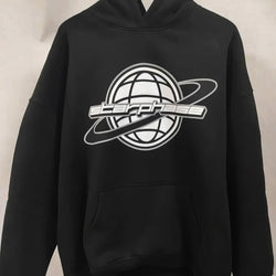 The Globe Oversized Fleece Hoodie - IMG
