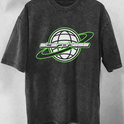 The Globe Oversized Washed T-Shirt - IMG