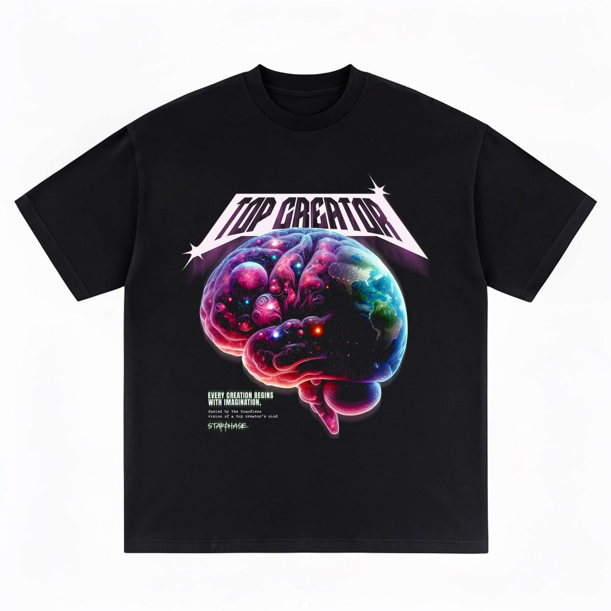 Top Creator Relaxed Fit Y2K Graphic T-Shirt - IMG
