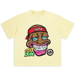 Y2K Street Art Cartoon Graphic T-Shirt - IMG