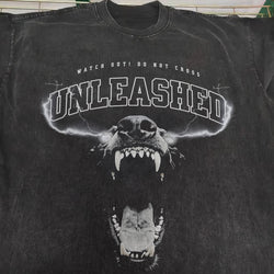 Unleashed Wild Doberman Graphic T-Shirt - IMG