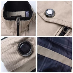 Urban Core Zip Jacket — Cotton-Lined Bomber - IMG