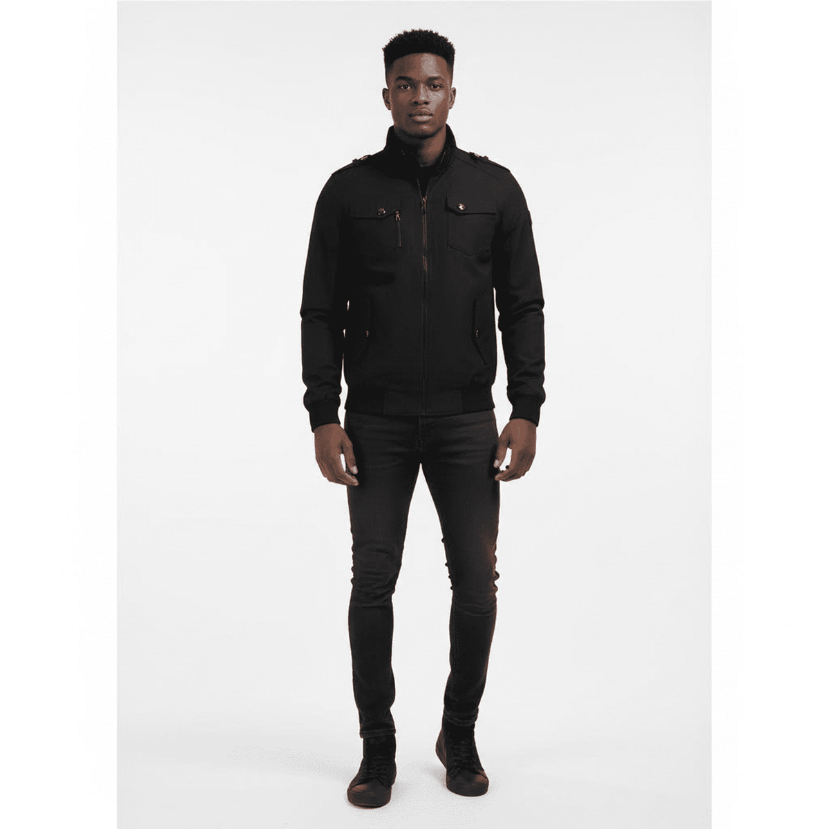 Urban Core Zip Jacket — Cotton-Lined Bomber - IMG
