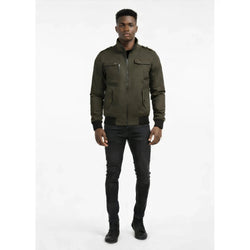 Urban Core Zip Jacket — Cotton-Lined Bomber - IMG