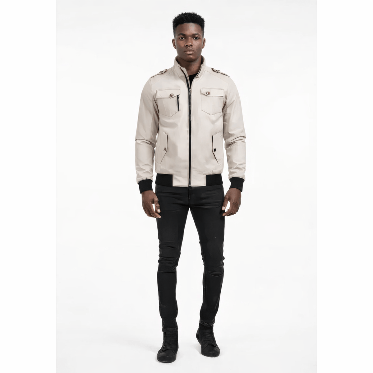 Urban Core Zip Jacket — Cotton-Lined Bomber - IMG