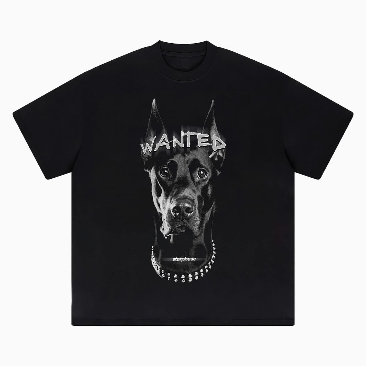Wanted Doberman Relaxed Fit Graphic T-Shirt - IMG