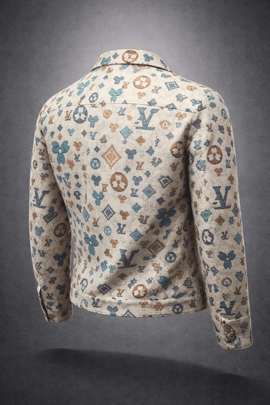 Y2K Monogram Statement Jacket - IMG