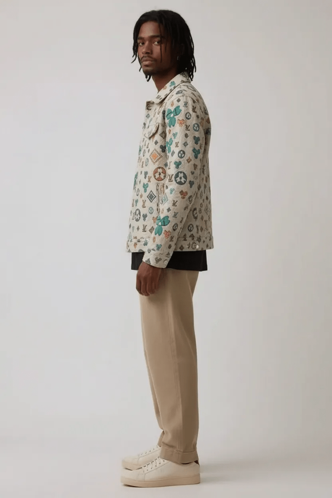Y2K Monogram Statement Jacket - IMG