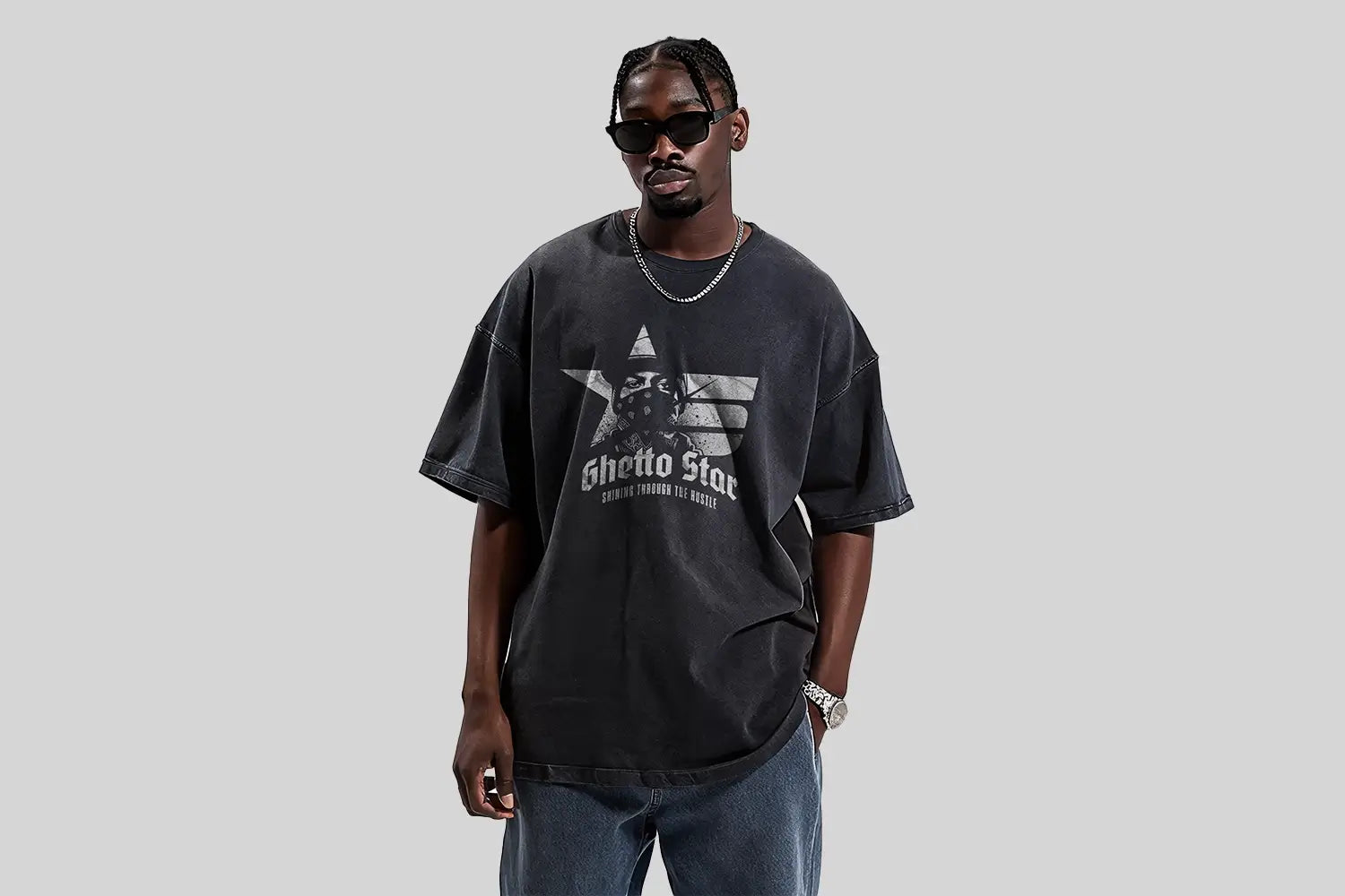 Bold Oversized Graphic Tees Collection Promo Banner Image