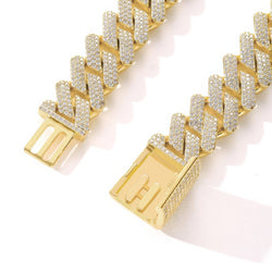 Iced Out Miami Cuban Link Chain Necklace - IMG