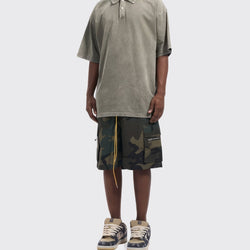 Loose Camouflage Cargo Shorts - IMG