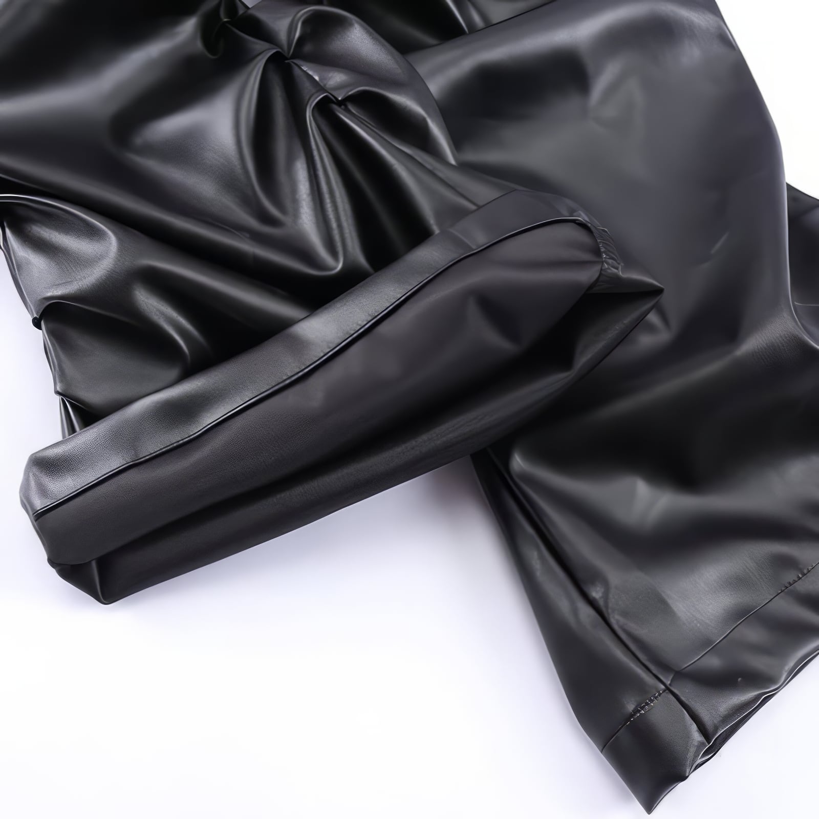 Loose Leather Streetwear Pants - Starphase