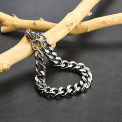 Luxurious Stainless Steel Cuban Link Chain Bracelet - IMG