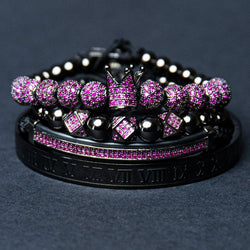 Macrame Beads Crown Bracelets - IMG