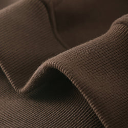 Oversized Solid Fleece Pullover Hoodie - IMG